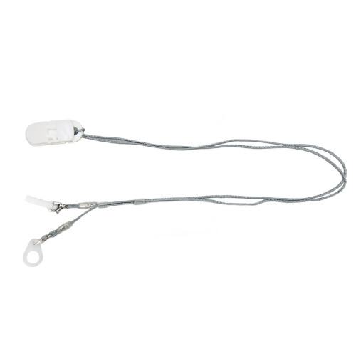 (White) Transparenter Sound-Hilfe-Clip mit Halterung 2