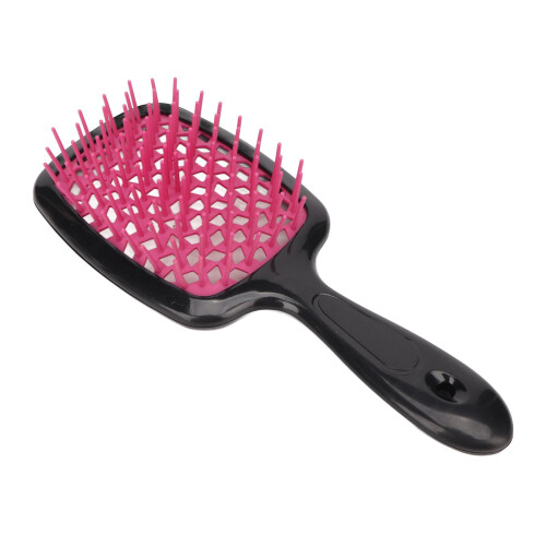 (Rose Red) Vent Haarborstel Professioneel Donkerpaars 1