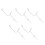 (Left Ear 2BL) 5x BTE Slanke Tuben 2B met Open Dome S 3