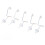 (Right Ear 2BR) 5x Transparante Versterkers L Oor 2BL 3