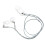 (White) Transparenter Sound-Hilfe-Clip mit Halterung 2