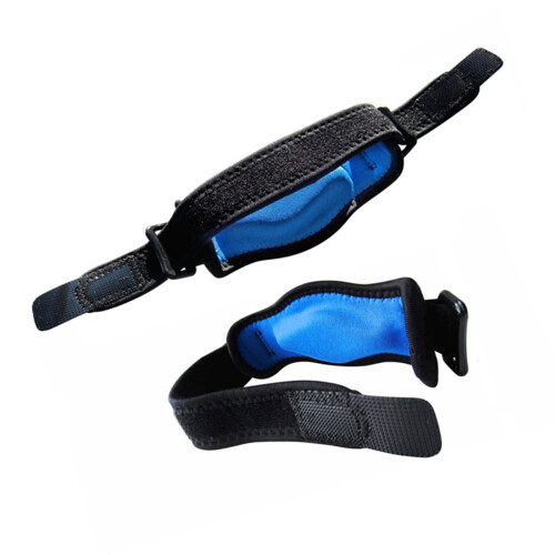 (Blue) 2x Elbow Brace Compression Support Tennis Adjustable Red