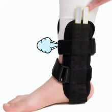 (M) Instelbare Enkelbrace Zwarte L voor Basketbal