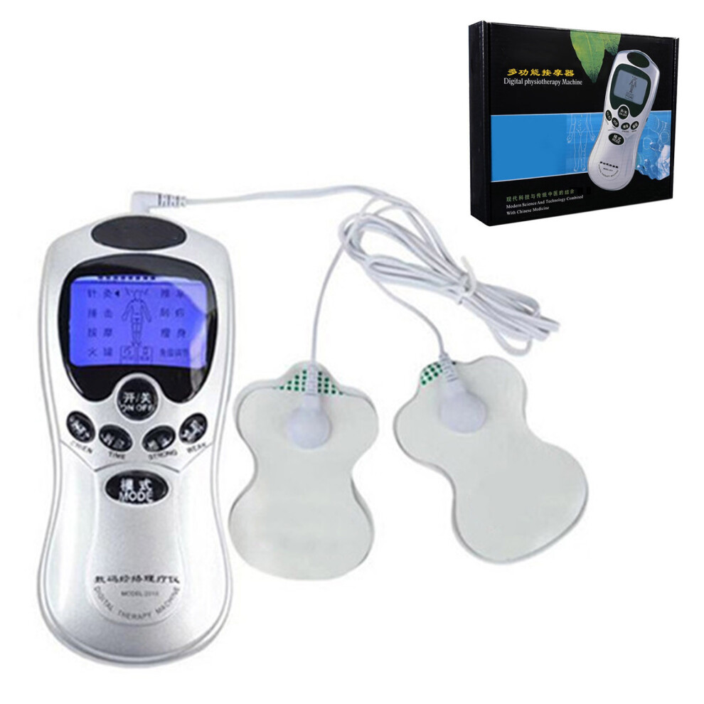 Digital Pulse Massage Machine 8 Modes LCD Acupuncture Device