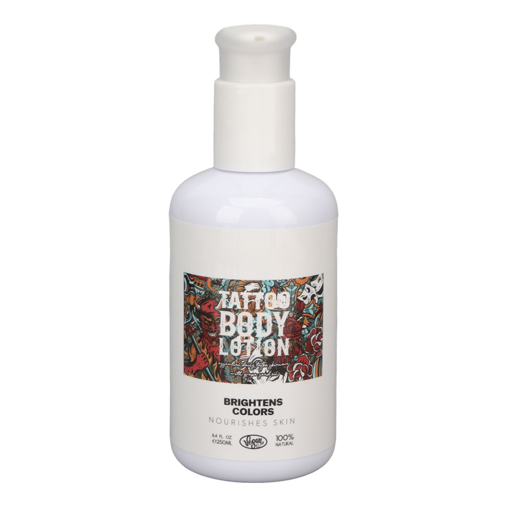 Hydrating Tattoo Lotion Professional Aftercare Moisturizer 250ml