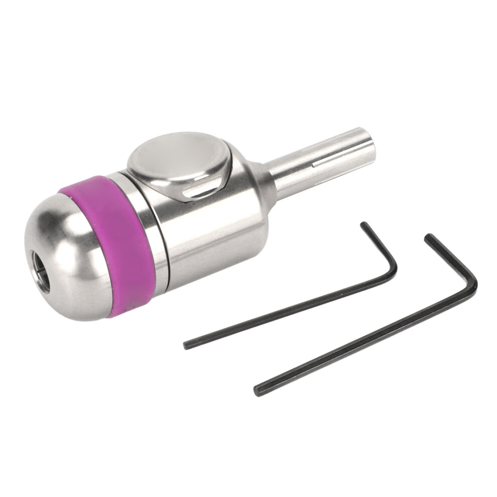 25mm Tattoo Machine Grip Stainless Steel Magnetic Self-Locking Handle