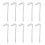 (Medium) 10pcs Hearing Dome Set with Tube Sound Amplifier Accessory Kit Large 1