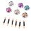 6-Farbiger Nagelspiegel mit Eye-Applikator 2