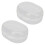 2pcs Swimming Earplug Storage Box Breathable Carry Case 2