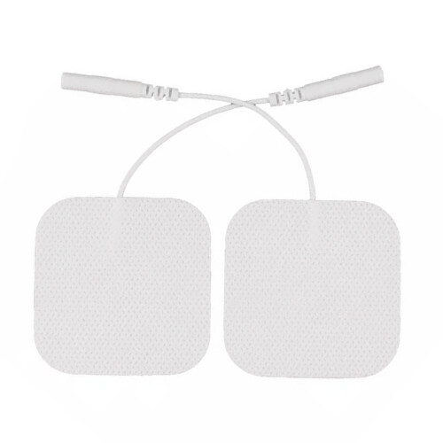 40x Elektroden-Massagepads 2mm Öffnung 5x5cm