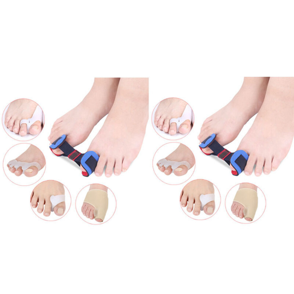 9PCS Toe Stretcher Bunion Straightener Stretchy Belt