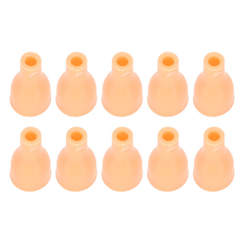 10x Silikon-Schlauchadapter für Hörgerät Stethoskop