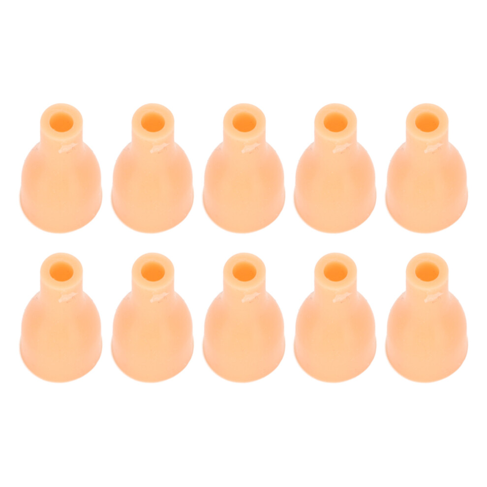 10pcs Silicone Tube Adapter for Hearing Device Stethoscope