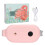 (Pink) Menstrual Verwarmde Riemen 3 Temperatures Wit 1