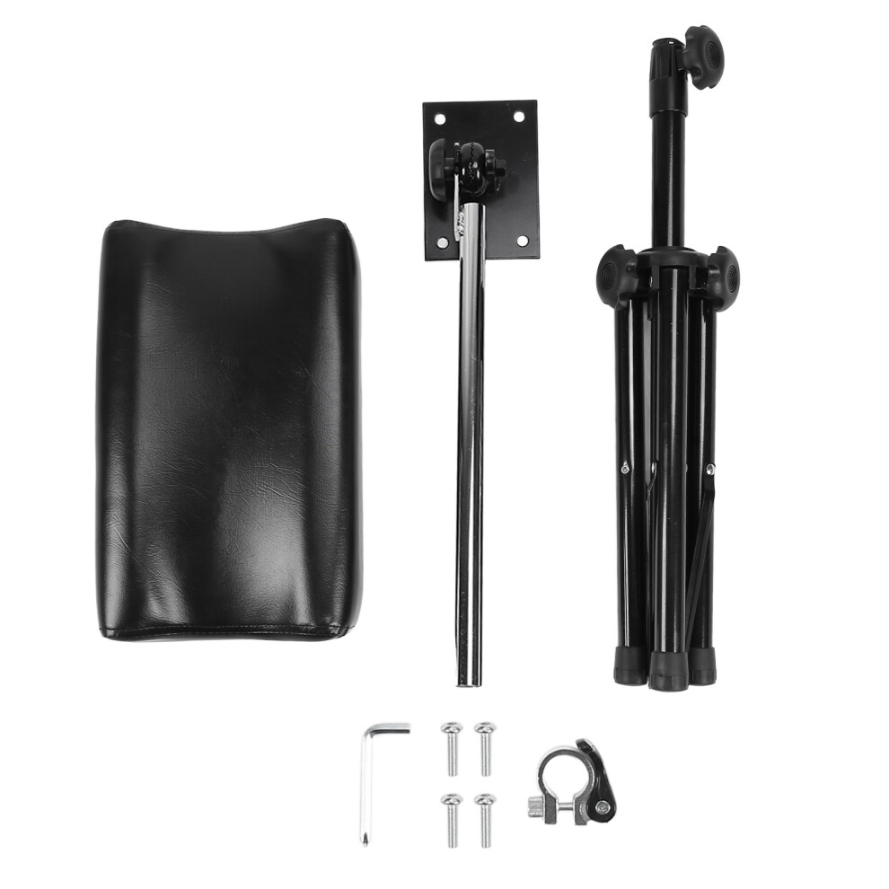 Tattoo Armrest Stand Angle Height Adjustable Tripod Base PU Surface