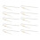 10pcs R Type Metal Sound Aid Tubes Replacement with Vent Cleaner 3