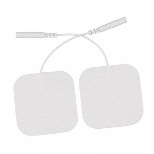 40x Elektroden-Massagepads 2mm Öffnung 5x5cm 1