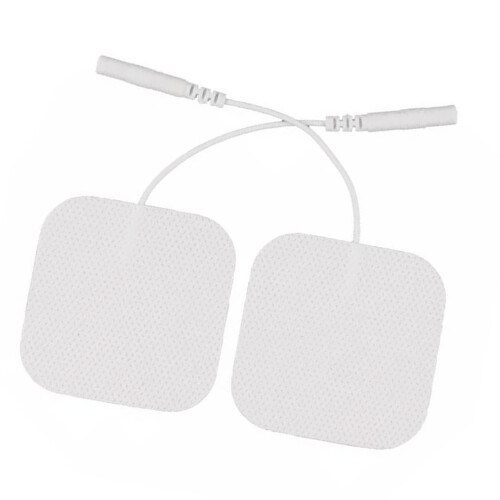 40x Elektroden-Massagepads 2mm Öffnung 5x5cm 2
