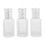 3x 10ml Glas-Sprayflaschen für Parfüm, wiederverwendbar 1