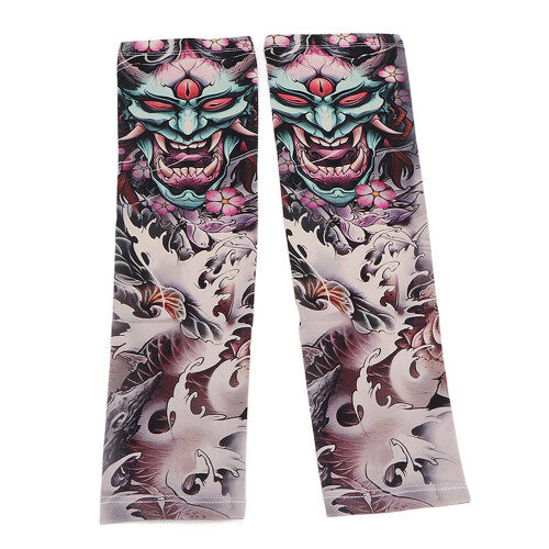 Ice Silk Arm Sleeves UV Protection Cycling 2