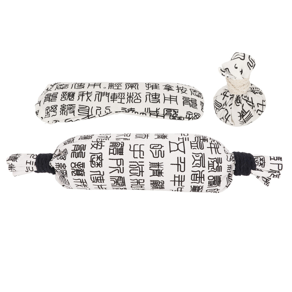 Wormwood Waist Roller Eye Hot Compress Bag Relax Massage