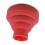 (Red) Silikon-Faltbarer Föhn-Diffusor Reise Schwarz 4
