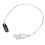 (Binaural) Clipbeschermlanyard zwart 3
