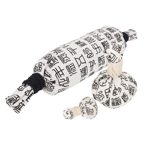 Wormwood Hot Compress Roller Bag for Waist Relaxation 1