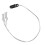 (Binaural) Clipbeschermlanyard zwart 5