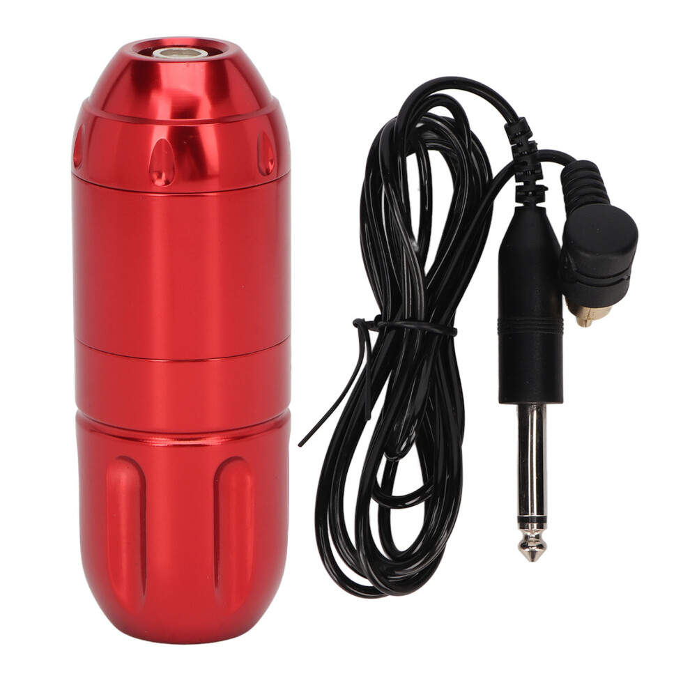 Red (Red) Rotary Tattoo Pen 4.5Mm Stroke Liner Shader Brushless Motor