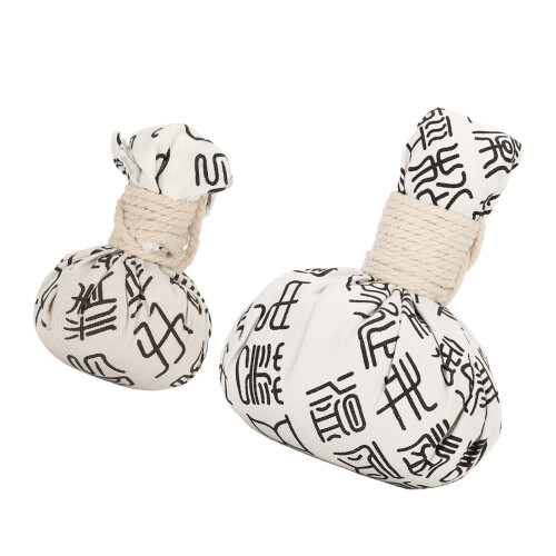 2x Shoulder & Waist Moxa Hot Compress Ball 1