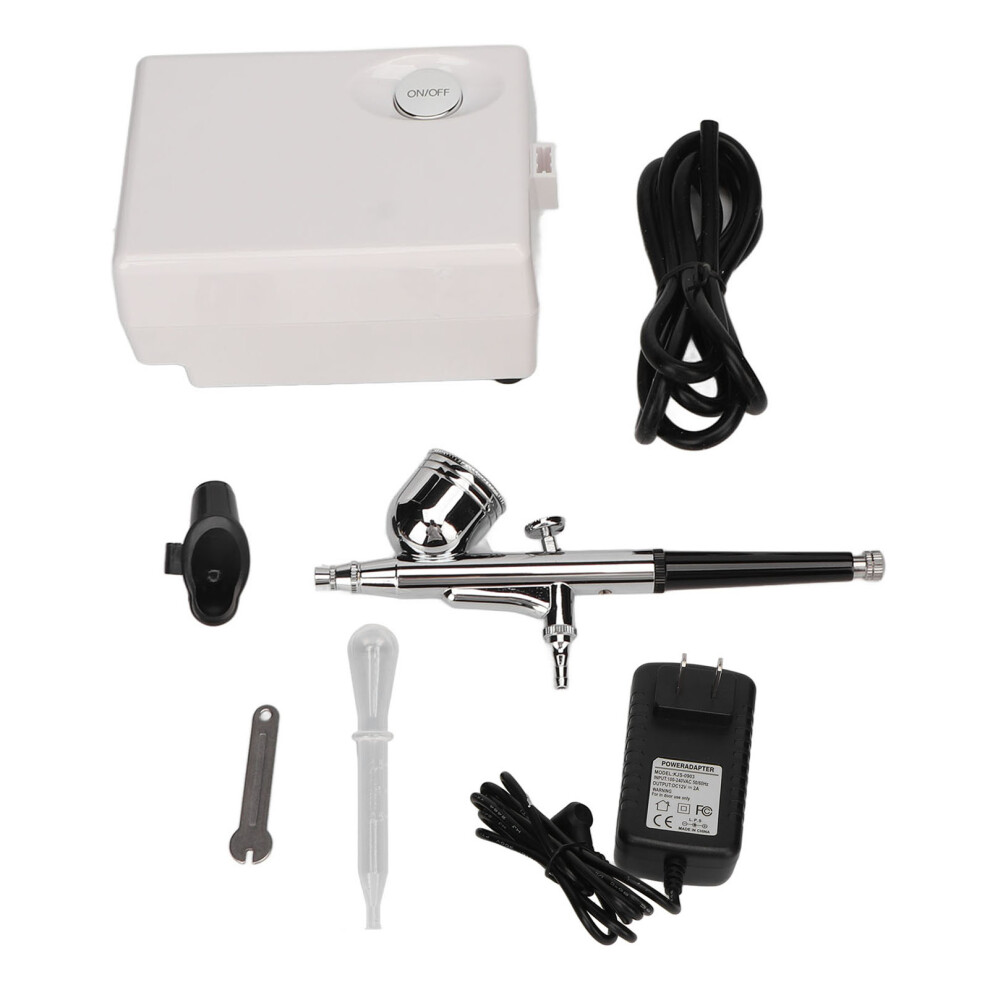 (US Plug) Facial Oxygen Injector Fine Mist Handheld Sprayer 100-240V US