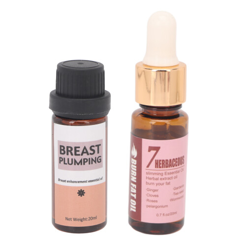 2pcs Thigh Slimming Massage Oil Fat Burning 1