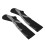 2pcs Calf Compression Socks Knee High Breathable Nylon Elastic L XL 4