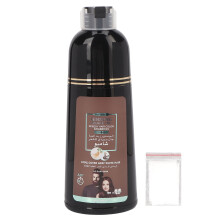 Hair Dye Shampoo Herbal Extract Nourishing 400ml Coffee