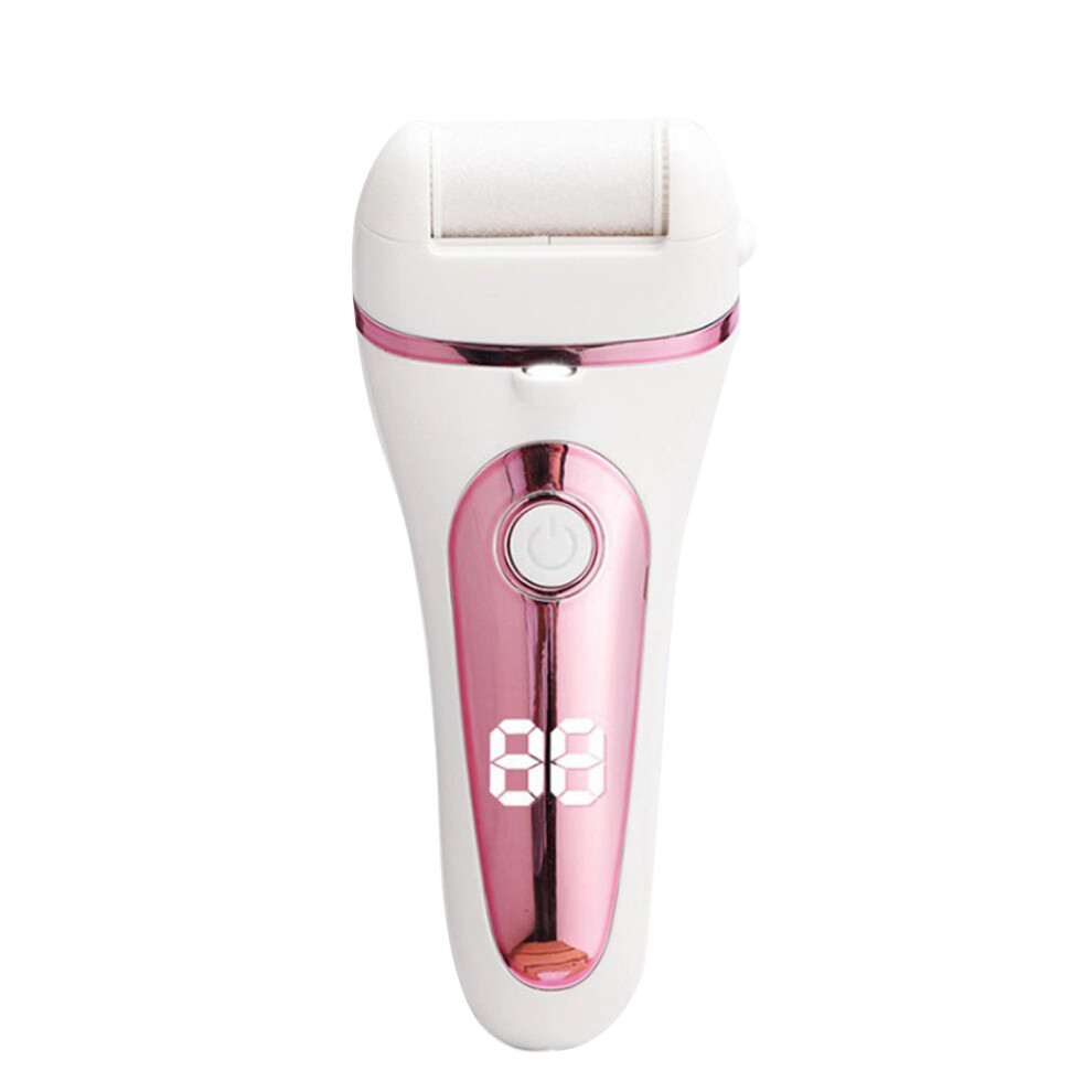 Pink (Pink) Electric Foot Callus Remover Waterproof Pedicure Tool