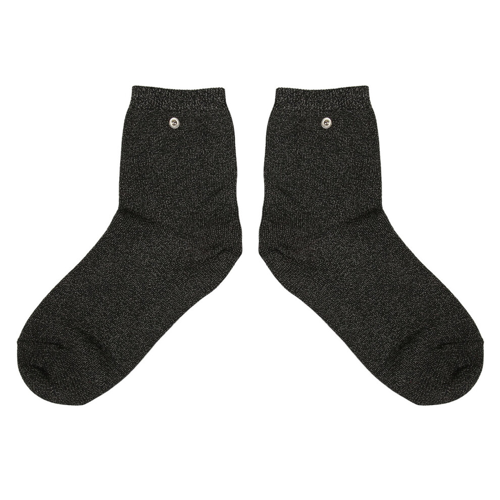 Silver Fiber Electrode Socks Conductive Pulse Stretchable Foot Massage