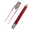 2x LED Oorlepel & Pincet Set Rood 5