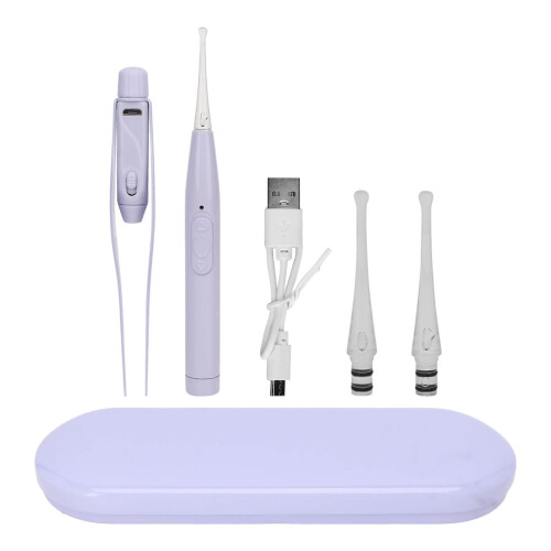 Ohrenschmalzentferner mit LED & USB-Aufladung