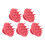 5Pcs Silicone Scalp Massager & Shampoo Brush 3