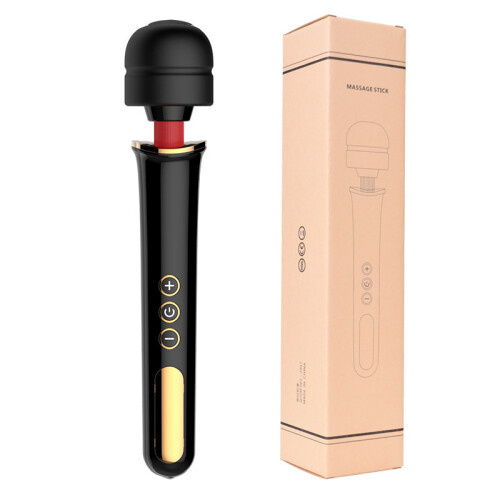 Rechargeable Vibrating Stick Masturbation Device Pearl White