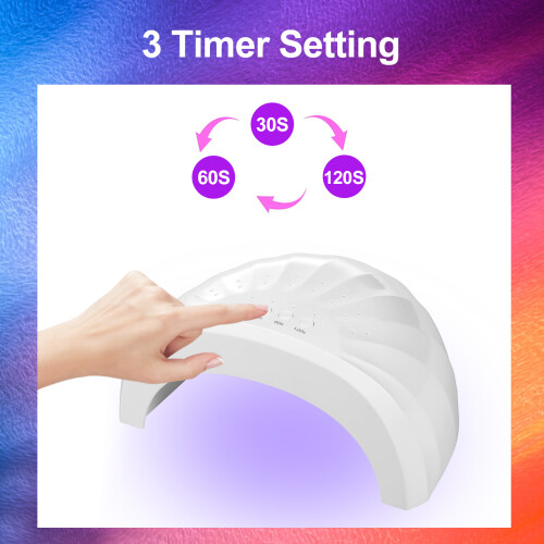 Nail Dryer 3 Timer UV Lamp DIY