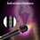Rechargeable Vibrating Stick Masturbation Device Pearl White 5