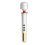 Rechargeable Vibrating Stick Masturbation Device Pearl White 3