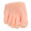 (Right) Nagelkunst-Trainingsmodell Halbfuß Silikon Hell Links 4