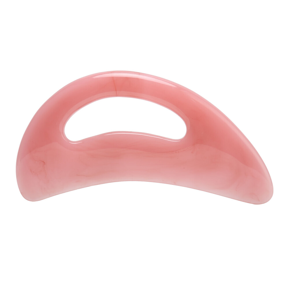 Pink Resin Skin Gua Sha Plate Whole Body Scraping Massage Board L