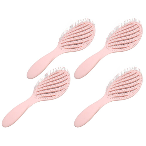 4x Kurvierter Belüfteter Haarbürste mit weichen Nadeln 1
