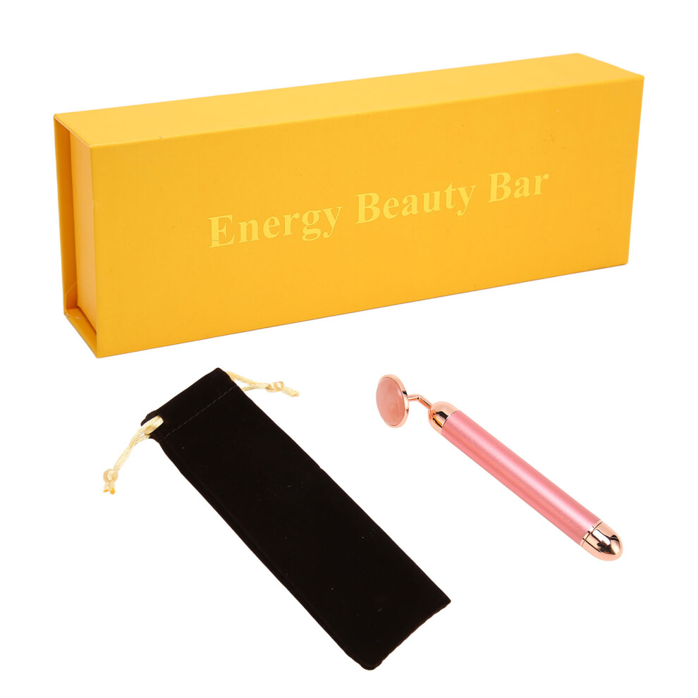 Pink Electric Facial Roller Massager Lifting Firming