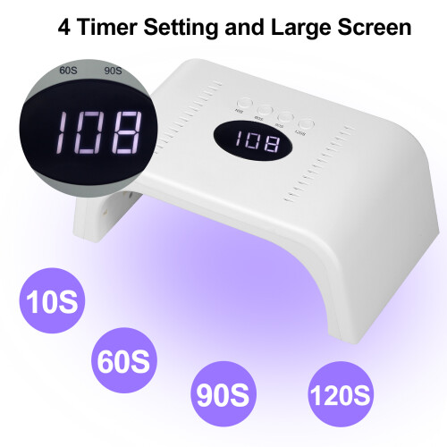 36W UV-LED-Nageltrockner mit 4 Timer-Einstellungen 1