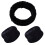Pluche elastische haarband voor make-up, wassen, douchen 5